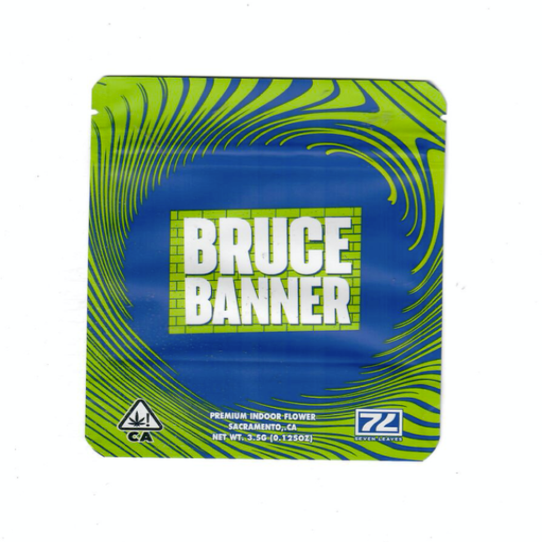 7Leaves Bruce Banner Mylar Bags