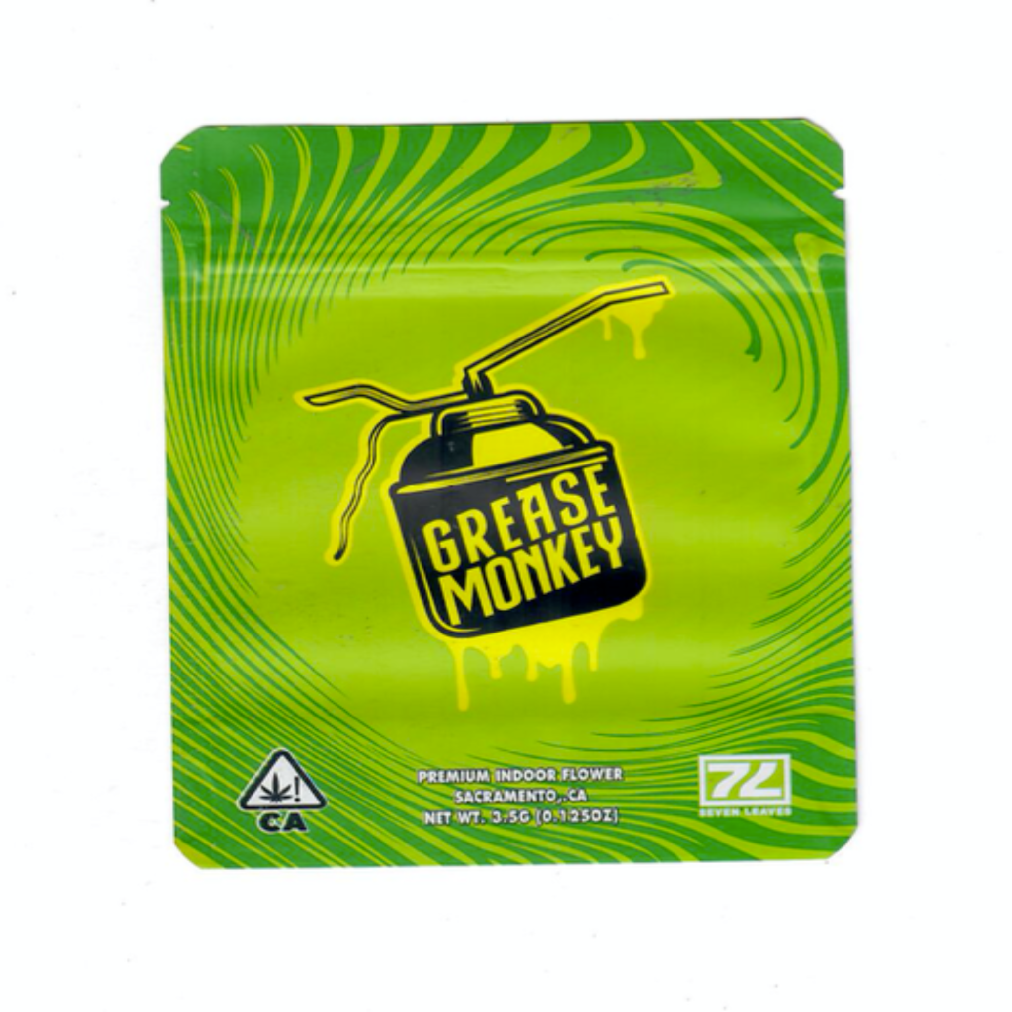 Grease Monkey 3.5g Mylar Bags