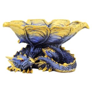 5" Fujima Polystone Ashtrays | Blue Dragon