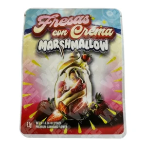 Fresas Con Crema 3.5G Mylar Bags
