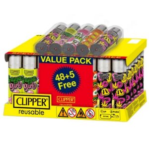 Clipper Lighters | Large | 48+5 Free | Roll Up