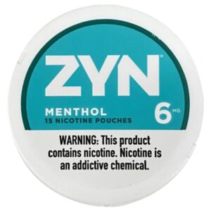 ZYN Nicotine Pouches 3-6mg | Menthol