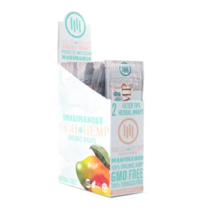 High Hemp Organic Hemρ Wraps 25-Pack Mango